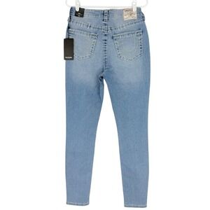 True Religion Women Halle Big T Stretch Blue Super Skinny Denim Jean Size 29 NWT